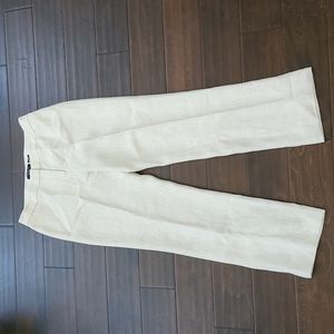 Lafayette 148 New York tan linen pants 3